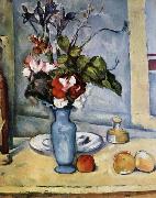 The Blue Vase Paul Cezanne